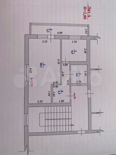 1-к. квартира, 35 м², 2/2 эт.