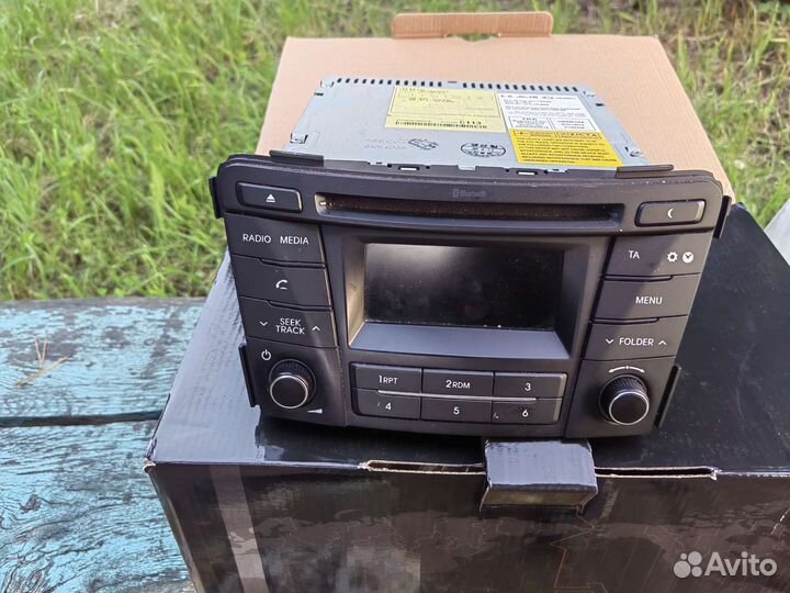 Магнитола на hyundai i40