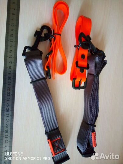 Поводок с ошейником новый