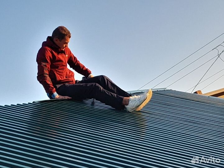 Навесы. Крыши. Кровельные работы