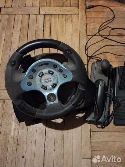 Игровой руль Dvtech wd184 пк/PS2