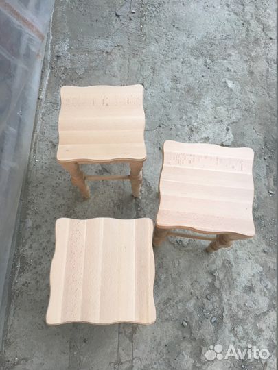 Табурет кухонный из бука