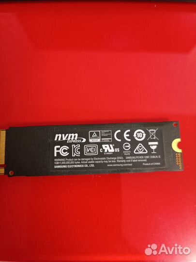 M2 nvme накопитель samsung 970 evo plus 250