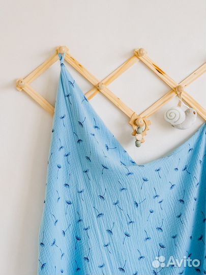 Полотенце с капюшоном из муслина