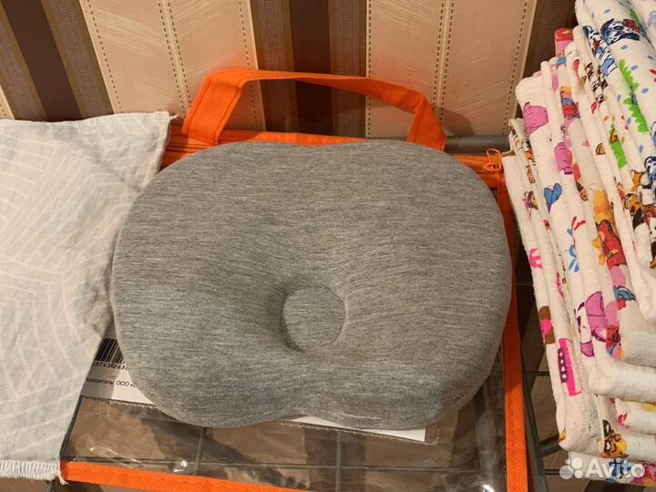 Детская подушка для новорождённых (ортопедическая)