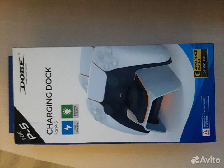 Зарядная станция PS5 dobe Charging Dock TP5-0521B