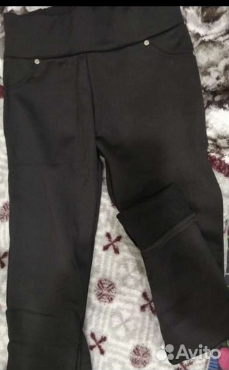 Брюки лосины тёплые