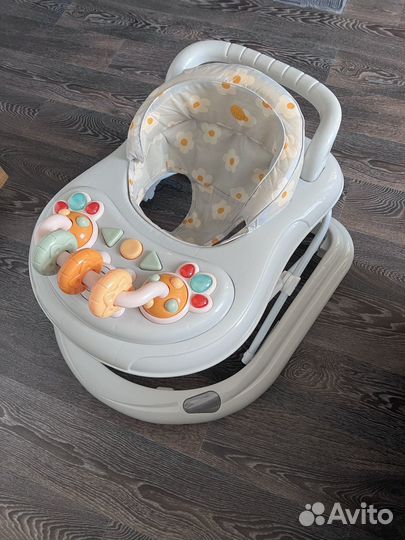 Ходунки каталка детские happy baby