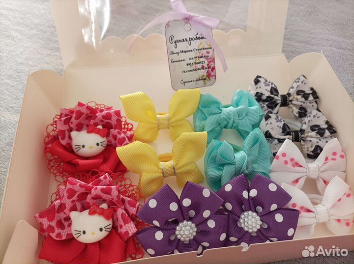 Подарочный набор бантиков
