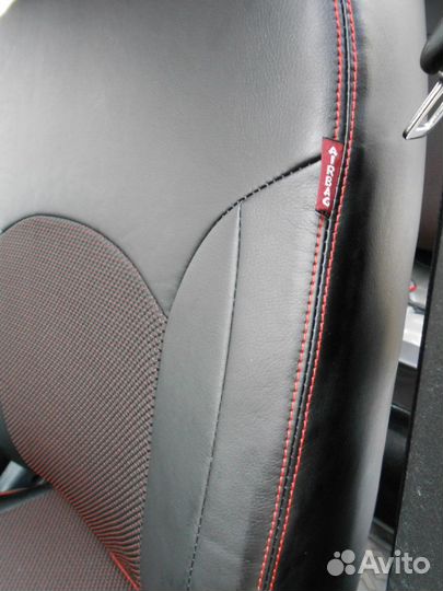 Авточехлы на сидения из экокожи