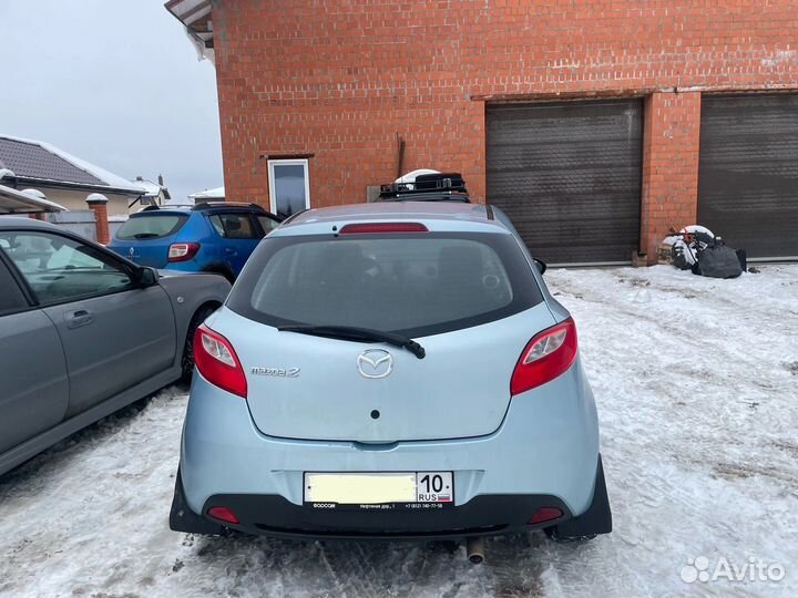 Дверь задняя mazda 2, demio de de3fs,de5fs