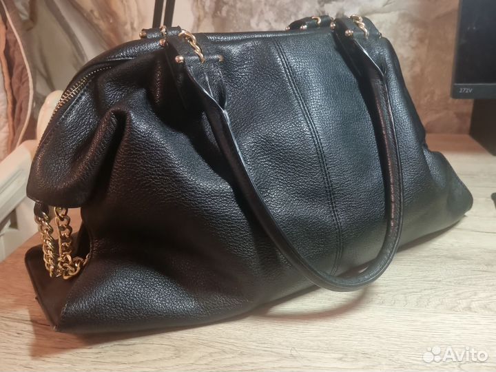 Сумка женская натуральная кожа италия