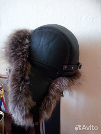 Шапка ушанка новая подростковая