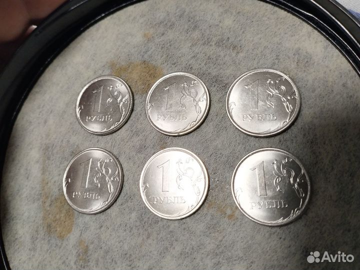 1рубль 2022г перевертыш ммд