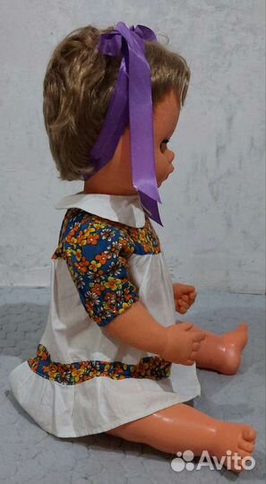 Огромный Пупс ретро кукла винтаж СССР гдр