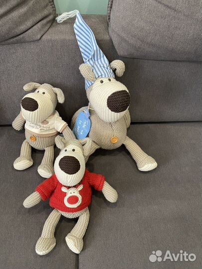 Собачка boofle мягкая игрушка собака собаки