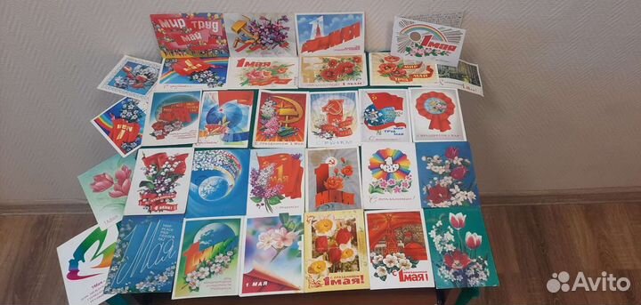 Открытые письма и открытки поздравительные СССР