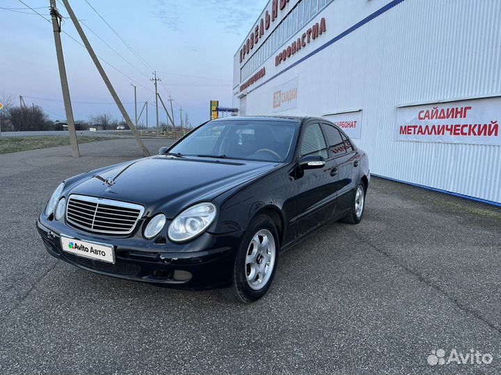 Mercedes-Benz E-класс 2.6 AT, 2003, 280 000 км