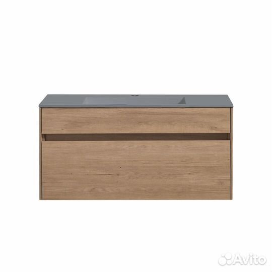 Тумба с раковиной Vincea Chiara VMC-2C100NO Бежевы