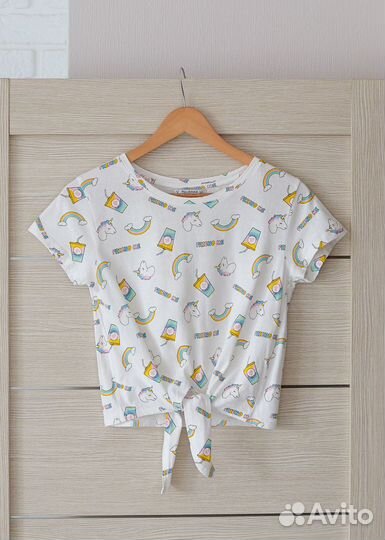 Кроп-топ на завязках