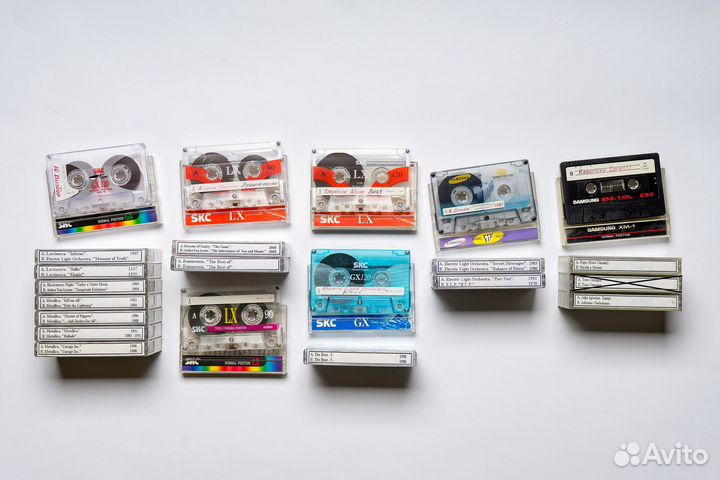 Кассеты SKC, Samsung, Maxell, Saehan, Manatex