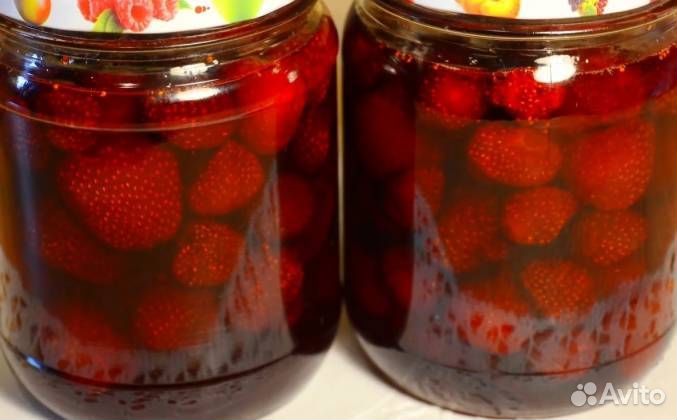 Клубничное,Малиновое варенье