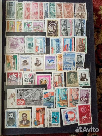 Почтовые марки 5 альбомов