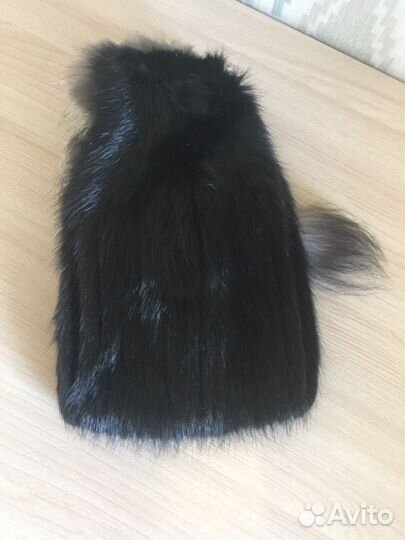 Натуральный мех Норковая Шапка зимняя Новая