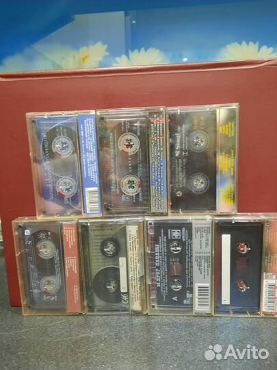 Аудиокассеты Михаил круг, 7шт, отличные