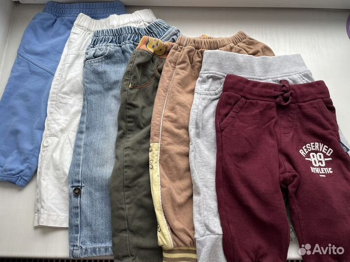 Штаны, джинсы для мальчика 68-86