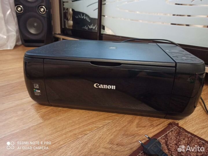 Цветной струйный принтер, сканер canon