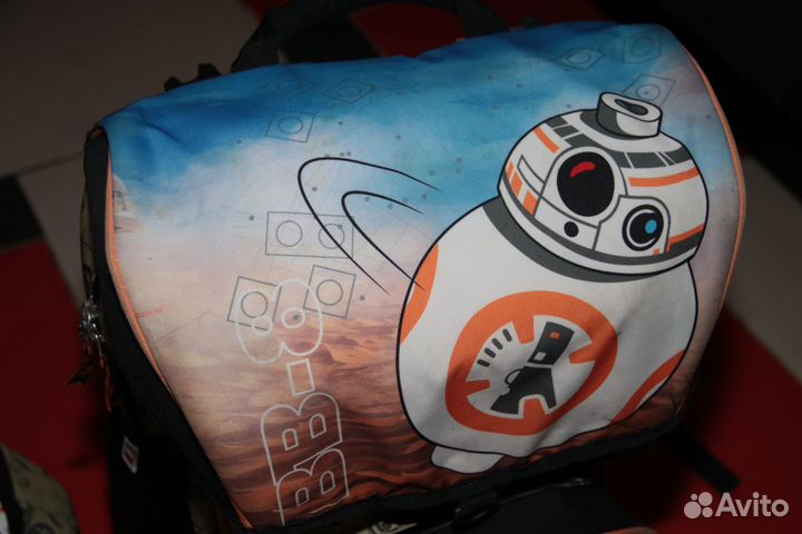 Рюкзак школьный Lego, ранец с сумкой для сменки