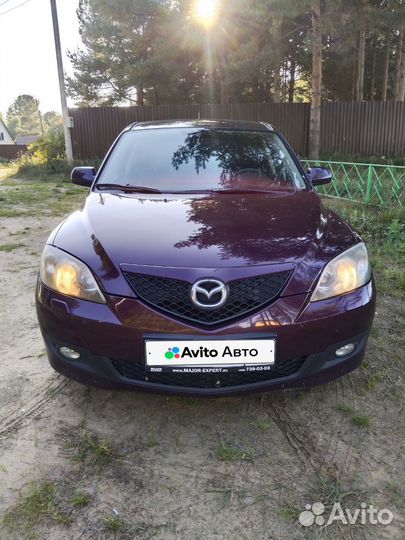 Mazda 3 1.6 МТ, 2007, 190 300 км