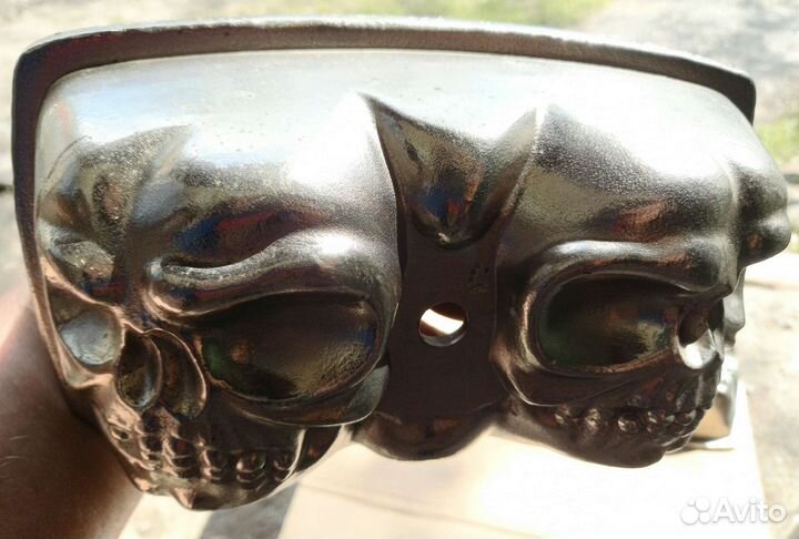 Крышки клапанов на мотоцикл днепр, череп