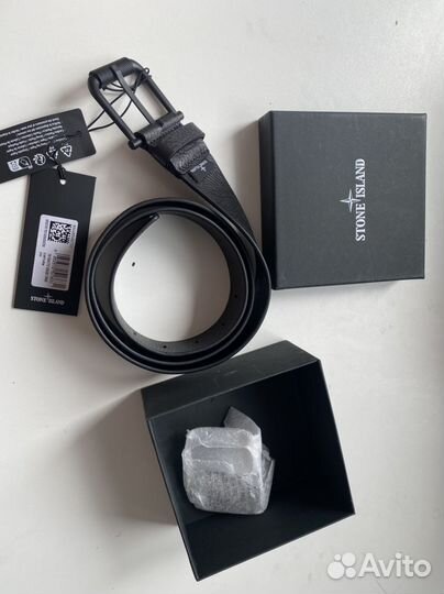 Ремень Stone Island кожаный оригинал 90 и 105 см