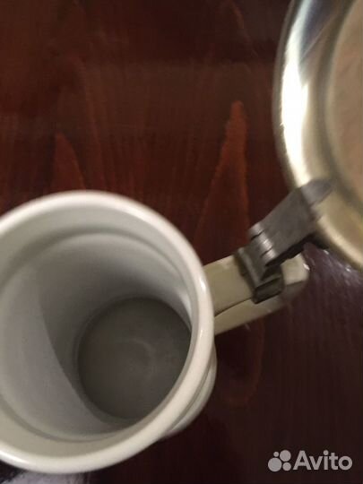 Кружка пивная германия с крышкой