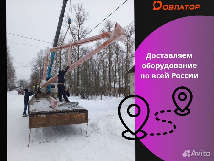 Кран козловой мпу передвижной усиленный