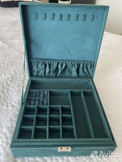 Шкатулка бархатная