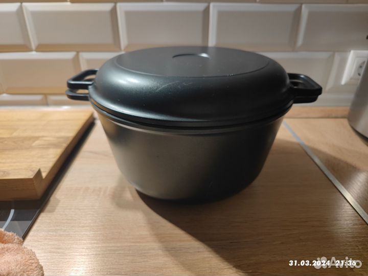 Казан алюминиевый антипригарный