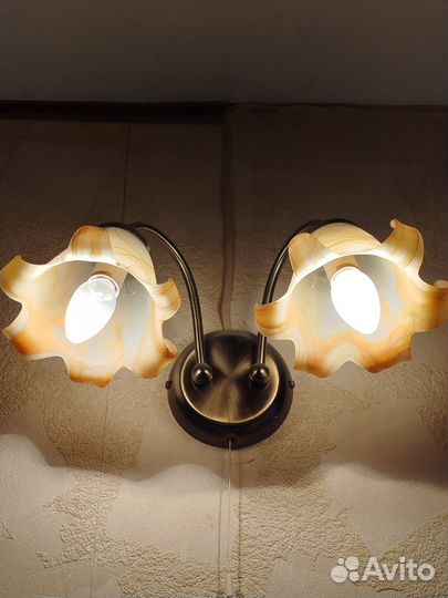 Люстра потолочная бу