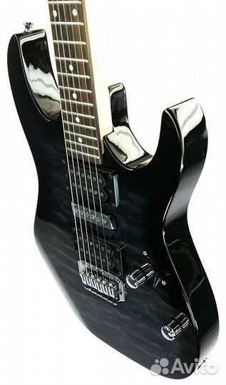 Электрогитара ibanez grx 70qa черная новая
