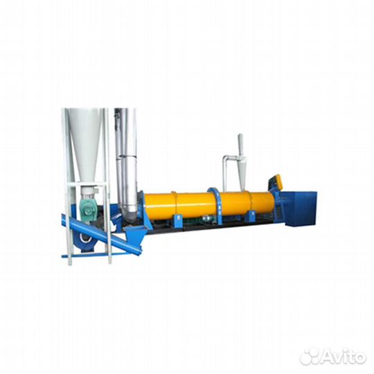 Барабанная сушилка для опилок