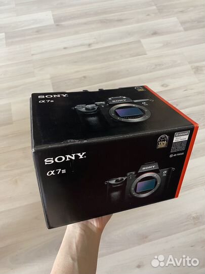 Фотоаппарат sony a7 iii body