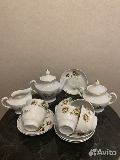 Чайный сервиз СССР Рига
