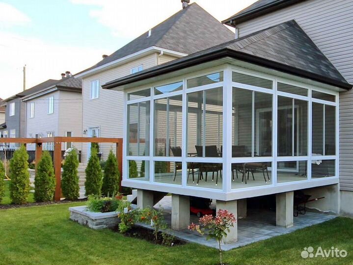 Остекление веранды