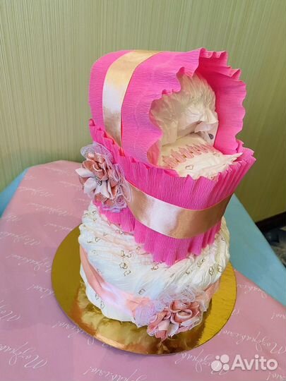 Коляска из подгузников