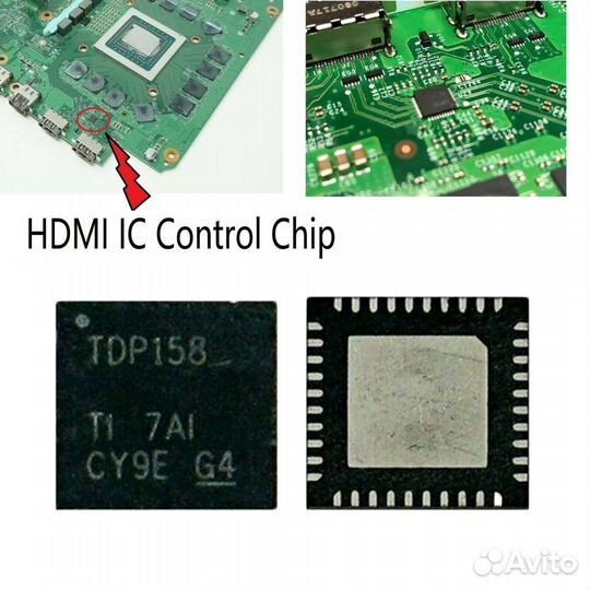 TDP158 75dp159 микросхема hdmi