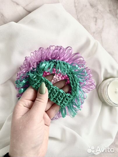 Мочалка ручной работы