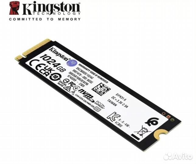 SSD Kingston KC3000 M.2 2280 2TB 1TB PCIe-4.0 NVMe
