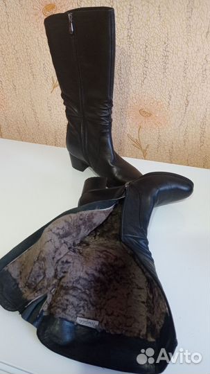 Сапоги женские зимние натуральная кожа